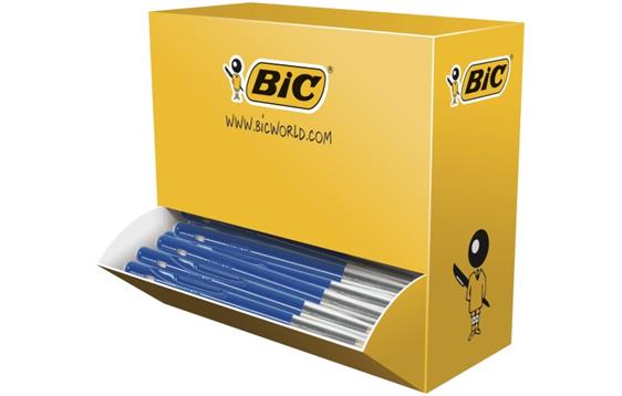 779390 BIC 896041 Kulepenn BIC M10 Clic M bl&#229; (100) 